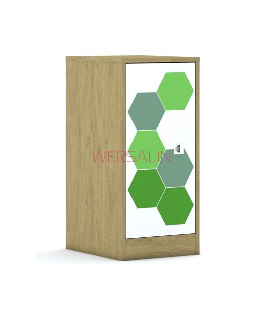 Regał Blox Hex Green 40 2P 1F2