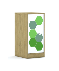 Regał Blox Hex Green 40 2P 1F2