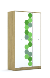 Szafa Blox Hex Green 110 5PP 3F5
