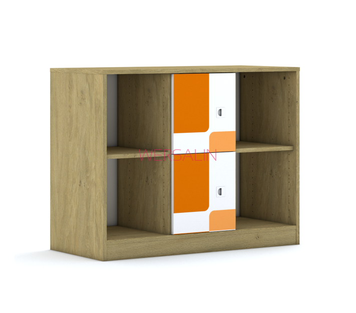 Regał Blox Pastel 110 2PP 2F1