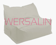 Kanapa - pufa z oparciem - 3