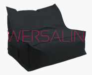 Kanapa - pufa z oparciem - 2