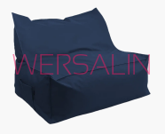 Kanapa - pufa z oparciem - 11