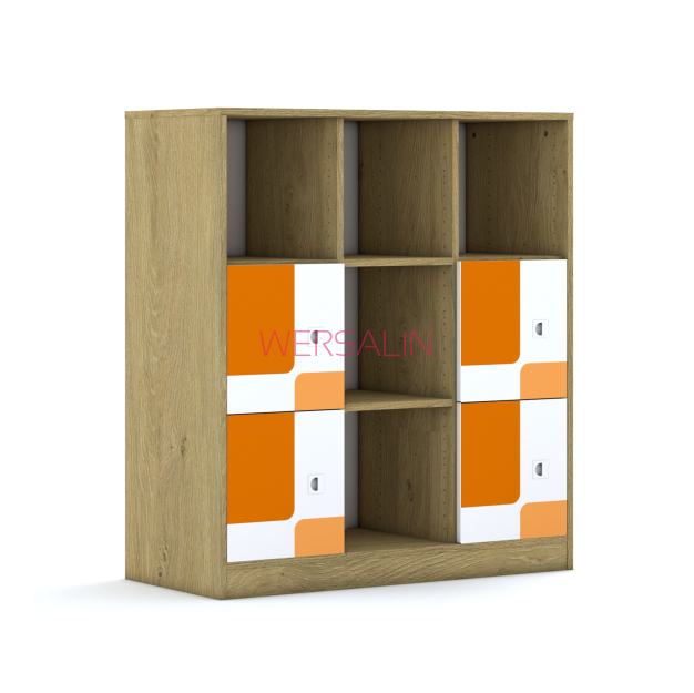 Regał Blox Pastel 110 3PP 4F1