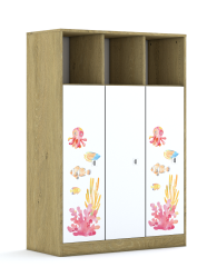 Regał Blox Ocean 110 4PP 3F3