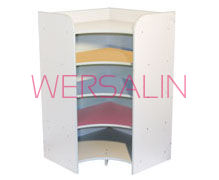 Narożnik z półkami 119 kolorowy