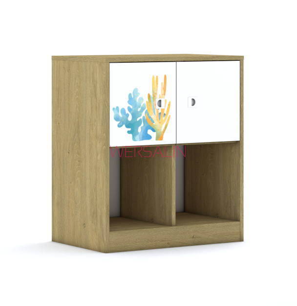 Regał Blox Ocean 70 2PP 2F1