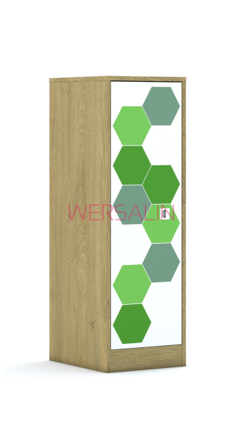 Szafa Blox Hex Green 40 3P 1F3