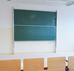Tablica akademicka 2x300x100 lakierowana zielona/ kredowa lub ceramiczna