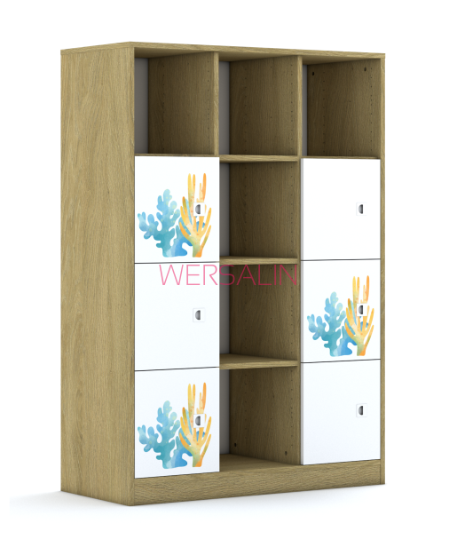 Regał Blox Ocean 110 4PP 6F1