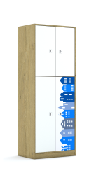 Szafa Blox Houses 70 5P 2F3/2F2