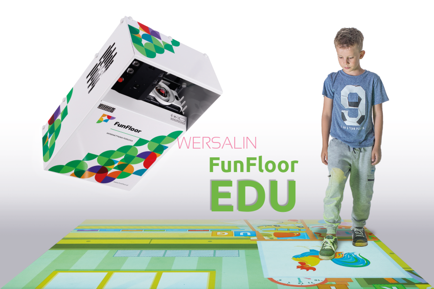 Podłoga interaktywna - multimedialna FunFlor Edu