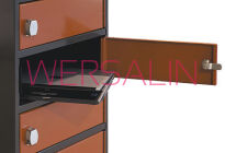 Szafa na laptopy 10 schowkowa - 3