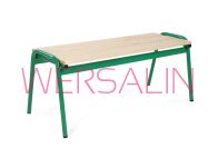 Ławka SYLVIA bez oparcia dł.200 w num:4,5,6 - 4