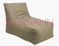 Fotel - pufa z oparciem - 2