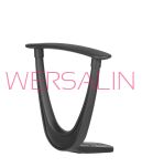 Krzesło laboratoryjne, ekoskóra, różne kolory, podstawa chrom - 2