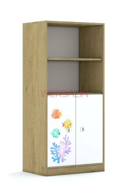 Regał Blox Ocean 70 4P 2F2