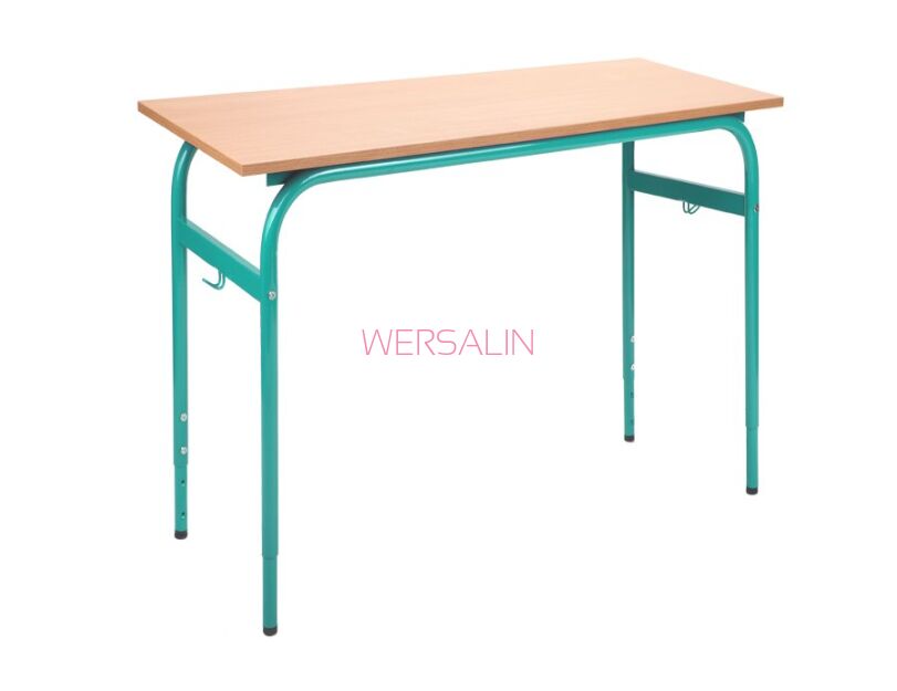 Stół BARTEK 2-osobowy  z regulacją wysokości 2-4, 4-6