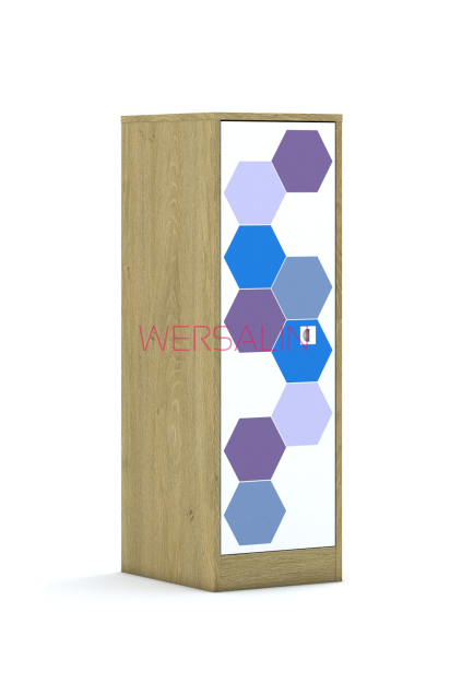 Szafa Blox Hex Violet Blue 40 3P 1F3