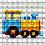 Kanwa - flaga Polski, kwiatek różne rodzaje - 10