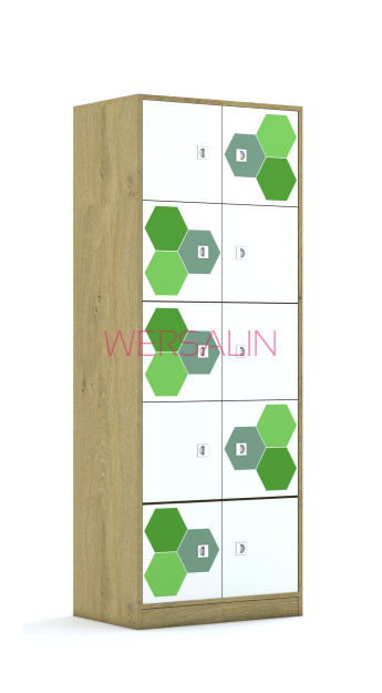 Szafa Blox Hex Green 70 5PP 10F1