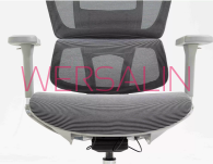 Fotel obrotowy WINNER LUX SZARY/CHROM - 3