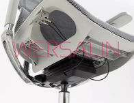 Fotel obrotowy WINNER LUX SZARY/CHROM - 5