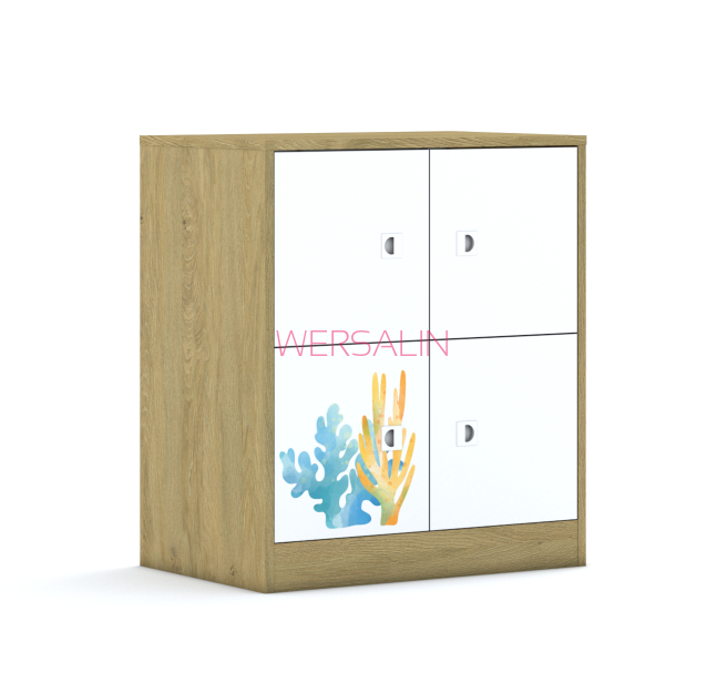 Szafa Blox Ocean 70 2PP 4F1