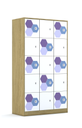 Szafa Blox Hex Violet Blue 110 5PP 15F1