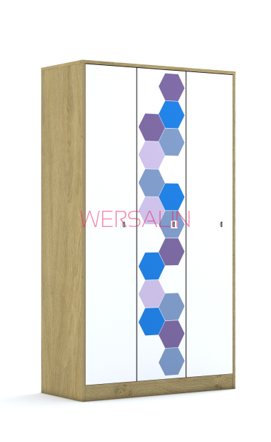 Szafa Blox Hex Violet Blue 110 5PP 3F5