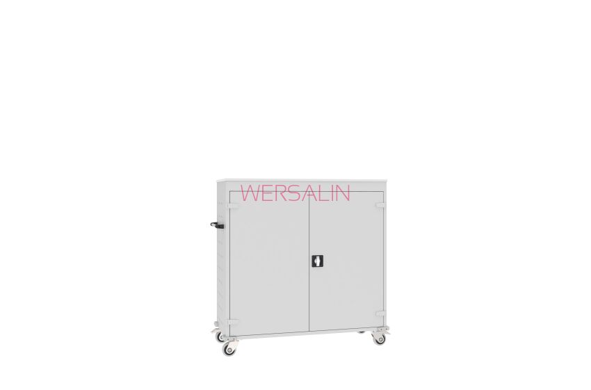 Szafk wózek na laptopy 30 schowkowa