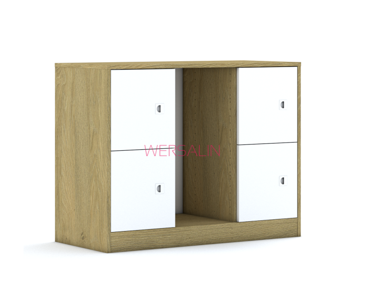 Regał na pojemniki Blox Base 110 2PG 4F1