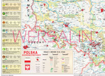 Polska - ochrona przyrody i sieć ECONET - mapa ścienna - 4