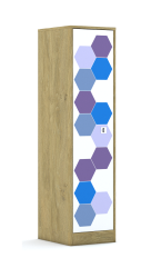 Szafa Blox Hex Violet Blue 40 4P 1F4