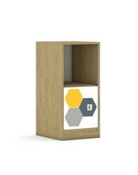 Regał Blox Hex Yellow Grey 40 2P 1F1