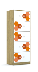 Szafa Blox Hex Red 70 5PP 10F1