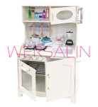 Kuchnia drewniana RETRO z telefonem - 3