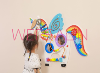 VIGA Sensoryczna tablica manipulacyjna - Jednorożec - 3